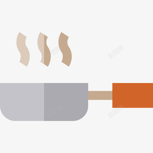平底煎锅上午常规11平底图标svg_新图网 https://ixintu.com 上午常规11 平底 平底煎锅