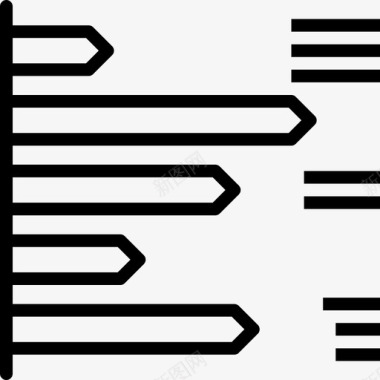 图表业务图表和图表3线性图标图标