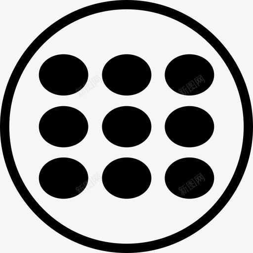 菜单数字显示图标svg_新图网 https://ixintu.com 导航 数字 显示 界面 菜单