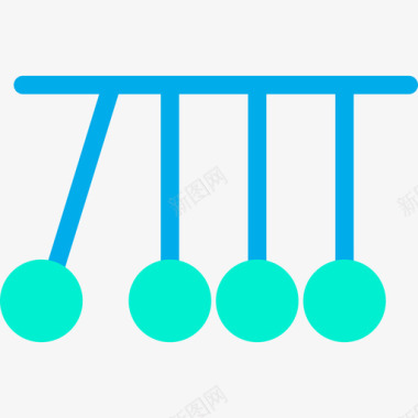 牛顿摇篮杂项31扁平图标图标