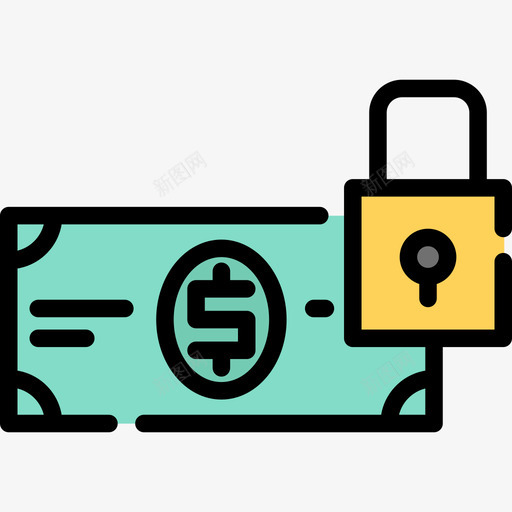 现金营销10线性颜色图标svg_新图网 https://ixintu.com 现金 线性颜色 营销10