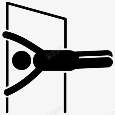 体操体操运动员数字奥运会比赛图标图标