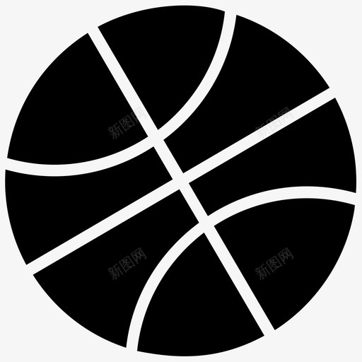篮球篮球比赛运球图标svg_新图网 https://ixintu.com 篮球 篮球比赛 网球元素字形图标 运动球 运球