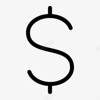 美元兑换货币金融图标图标