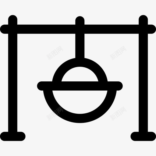 烹饪钓鱼6线性图标svg_新图网 https://ixintu.com 烹饪 线性 钓鱼6