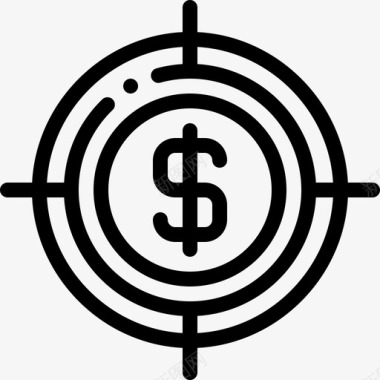 货币银行业15直系图标图标