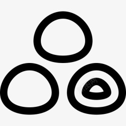 MochiMochi亚洲餐厅5lineal图标高清图片