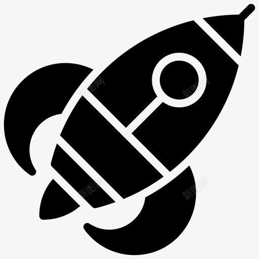 火箭发射商业发射导弹图标svg_新图网 https://ixintu.com 创业 商业发射 太空火箭 导弹 机器人工程雕文图标 火箭发射