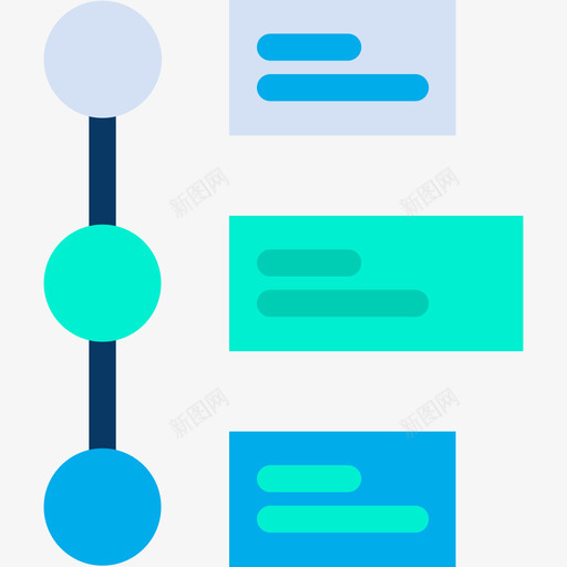 时间轴广告7平面图标svg_新图网 https://ixintu.com 平面 广告7 时间轴