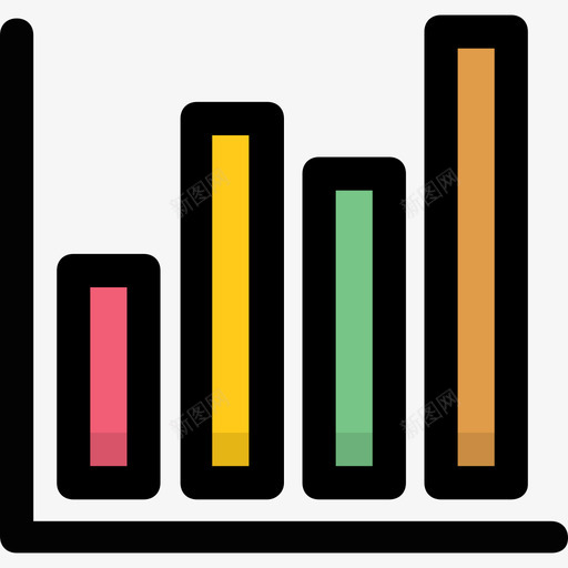 分析数字营销41线性颜色图标svg_新图网 https://ixintu.com 分析 数字营销41 线性颜色