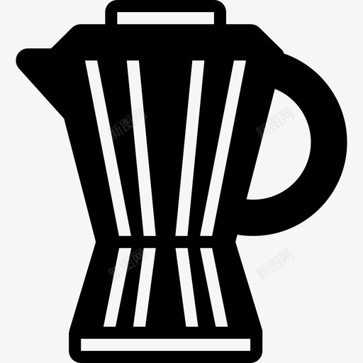 咖啡机厨房用品2装满图标svg_新图网 https://ixintu.com 厨房用品2 咖啡机 装满