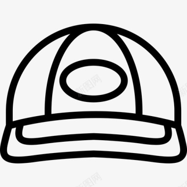 帽子衣服52直线型图标图标
