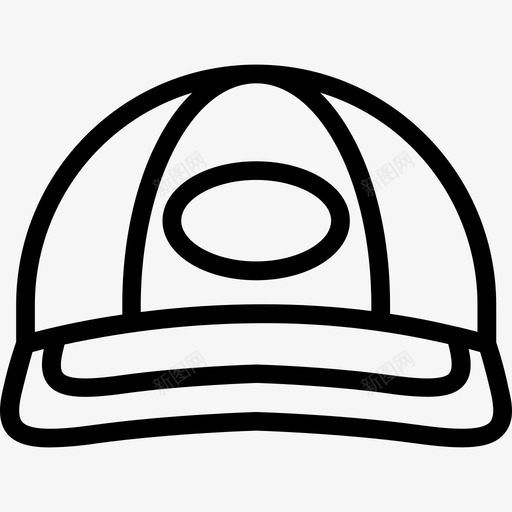 帽子衣服52直线型图标svg_新图网 https://ixintu.com 帽子 直线型 衣服52