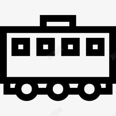 列车铁路8直线图标图标