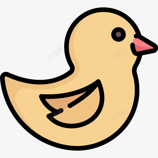 鸭母性2线性颜色图标svg_新图网 https://ixintu.com 母性2 线性颜色 鸭