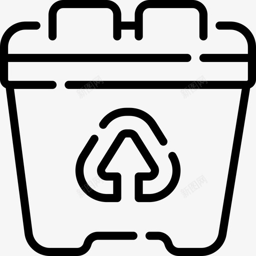 废物制造业5线性图标svg_新图网 https://ixintu.com 制造业5 废物 线性