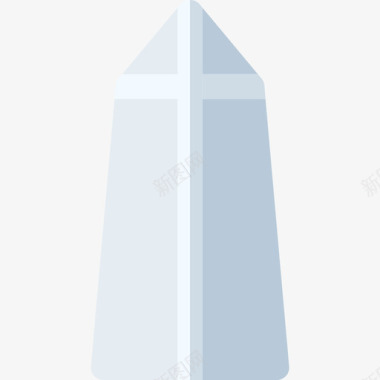 华盛顿纪念碑美国3号平坦图标图标