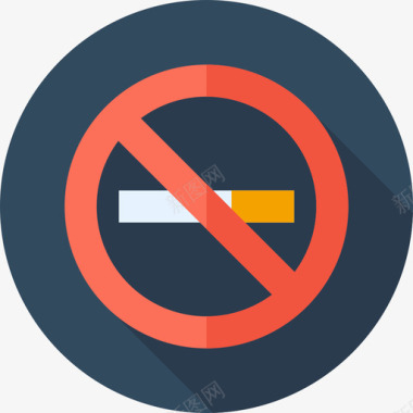 禁止吸烟消防八队公寓图标图标