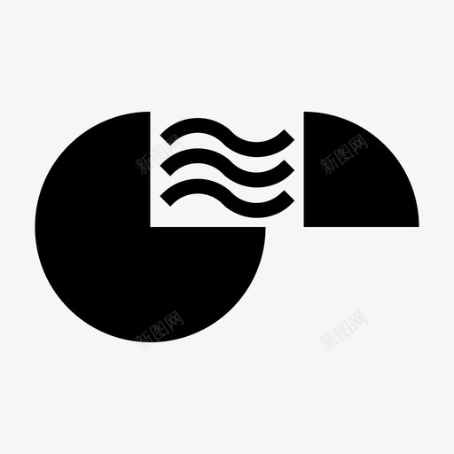 减法图表减号图标svg_新图网 https://ixintu.com 减号 减法 图表 饼图