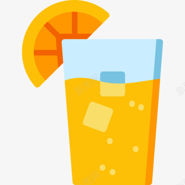 橙汁早餐3无糖图标图标