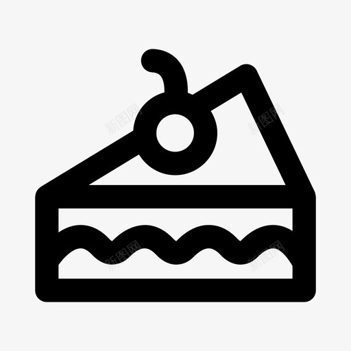 糕点面包房美味图标svg_新图网 https://ixintu.com 复活节图标 甜点 糕点 美味 面包房