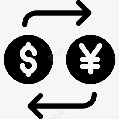外汇银行和金融14稳健图标图标