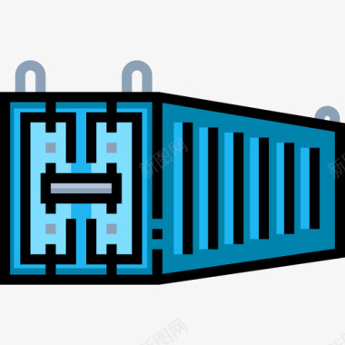 容器工业32线颜色图标图标
