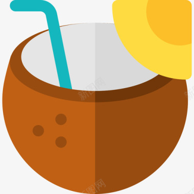 椰子饮料泰国3无糖图标图标