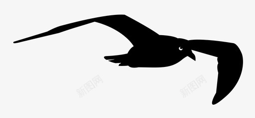 海鸥海滩鸟图标图标