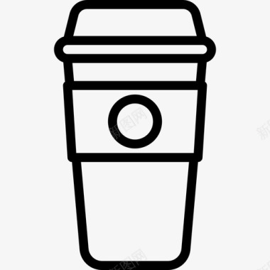 咖啡咖啡11直系图标图标