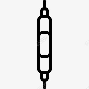 音量控制器连接器电缆2线性图标图标