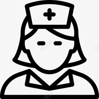 护士14人直系亲属图标图标