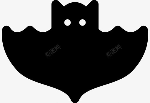 蝙蝠哺乳动物夜晚图标图标