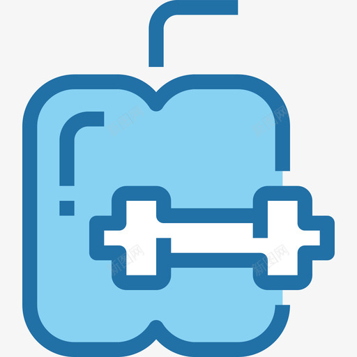 健康健康和健康2蓝色图标svg_新图网 https://ixintu.com 健康 健康和健康2 蓝色