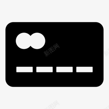 信用卡银行卡支付图标图标