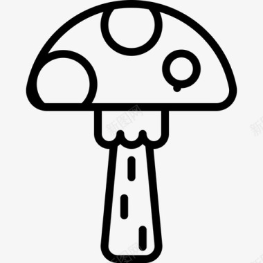 蘑菇自然6直系图标图标