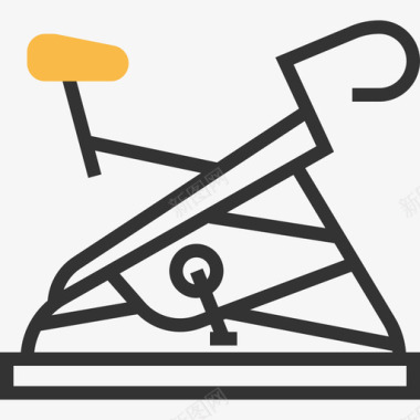 自行车酒店服务11黄影图标图标