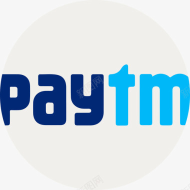 Paytm电子商务和支付方式徽标扁平图标图标