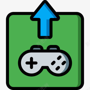 Gamepad游戏开发5线性颜色图标图标