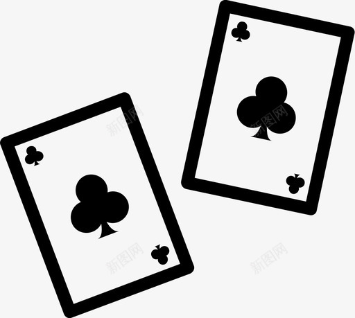 魔术赌博扑克牌图标svg_新图网 https://ixintu.com 扑克牌 赌博 魔术