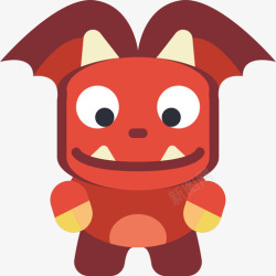石像鬼石像鬼怪物3扁平图标高清图片