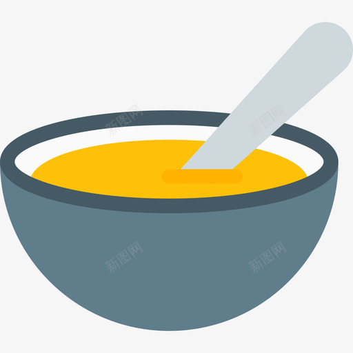 汤食物89平的图标svg_新图网 https://ixintu.com 平的 汤 食物89
