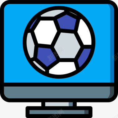 足球游戏游戏开发5线颜色图标图标