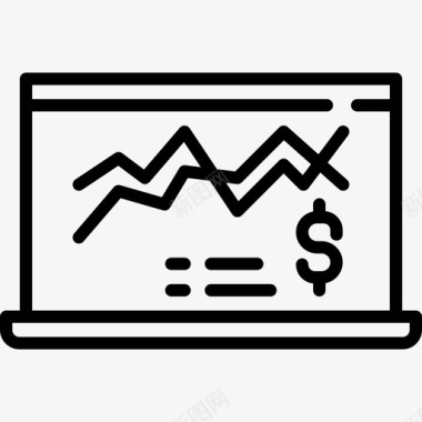 分析业务177线性图标图标