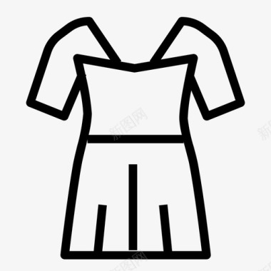 服装时尚女性化图标图标