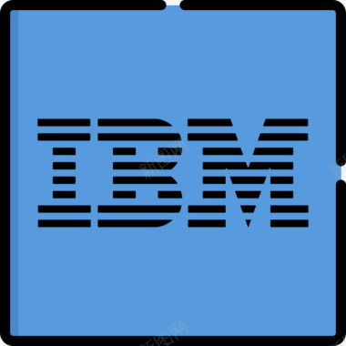IBM技术标识线颜色图标图标