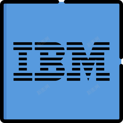 IBM技术标识线颜色图标svg_新图网 https://ixintu.com IBM 技术标识 线颜色