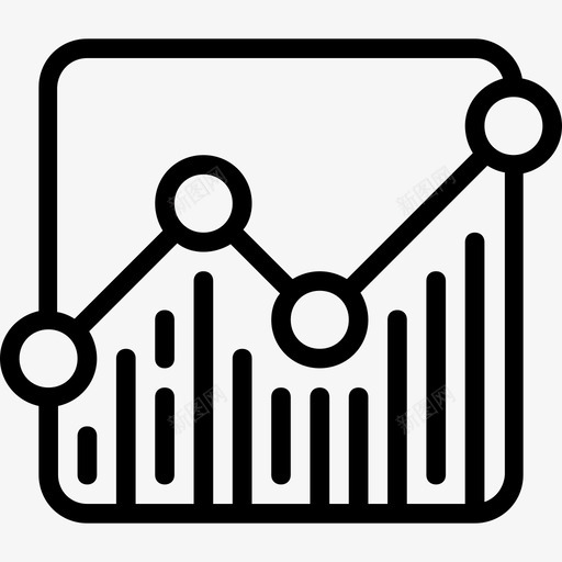 折线图业务149直线图标svg_新图网 https://ixintu.com 业务149 折线图 直线