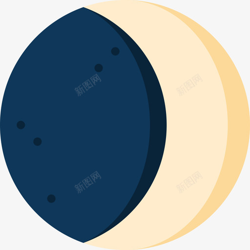 月相宇宙24平坦图标svg_新图网 https://ixintu.com 宇宙24 平坦 月相