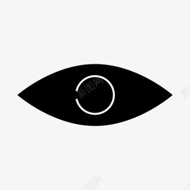 眼睛外观间谍图标图标